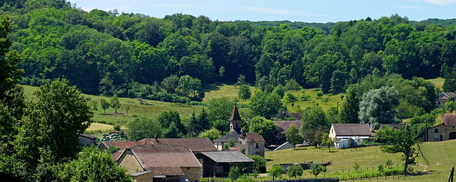 Vue de Visoncourt, Haute-Saône