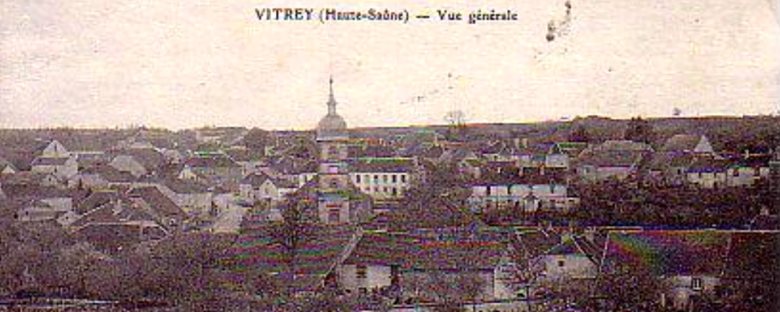 Vue de Vitrey-sur-Mance, Haute-Saône