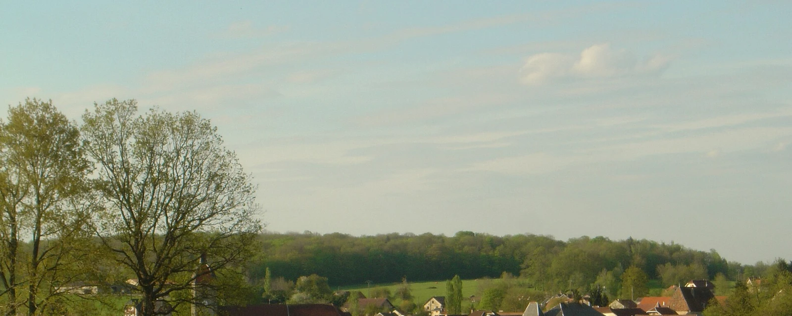 Vue de Vy-lès-Lure, Haute-Saône