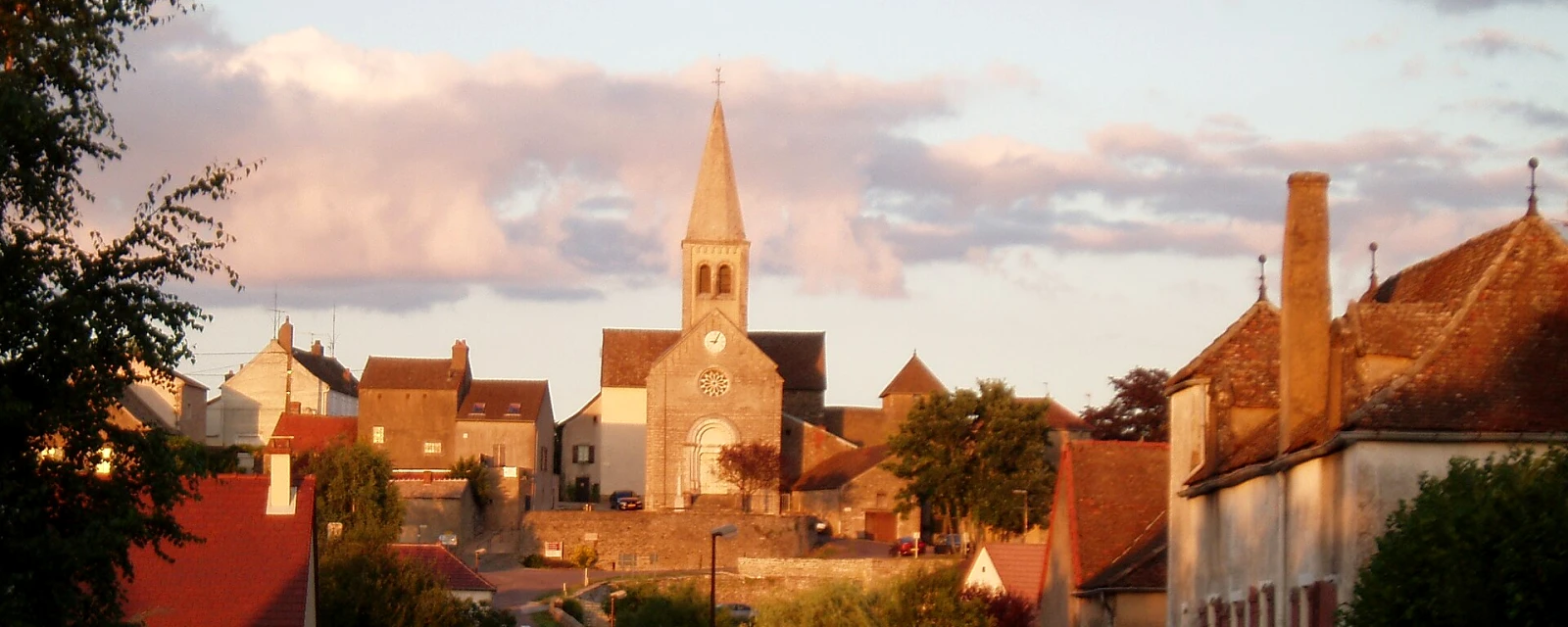Vue de Aluze, Saône-et-Loire