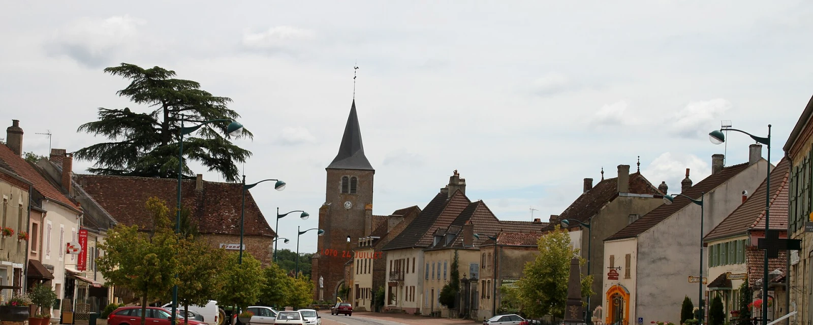 Vue de Bellevesvre, Saône-et-Loire