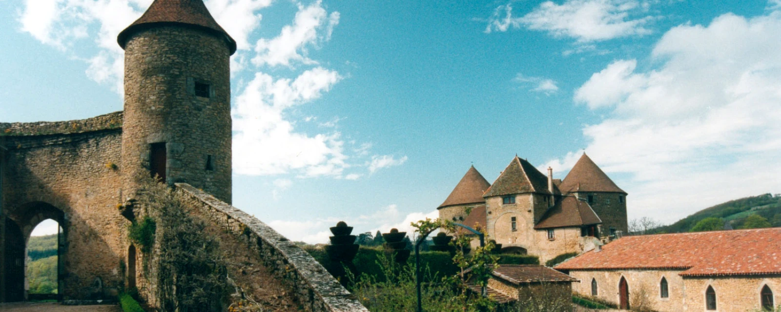 Vue de Berzé-le-Châtel, Saône-et-Loire