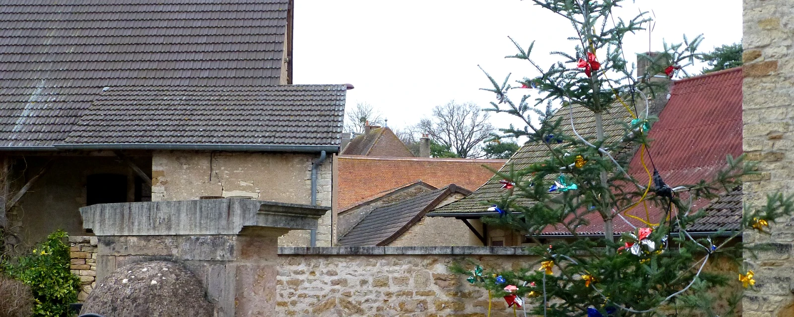 Vue de Bissy-sous-Uxelles, Saône-et-Loire