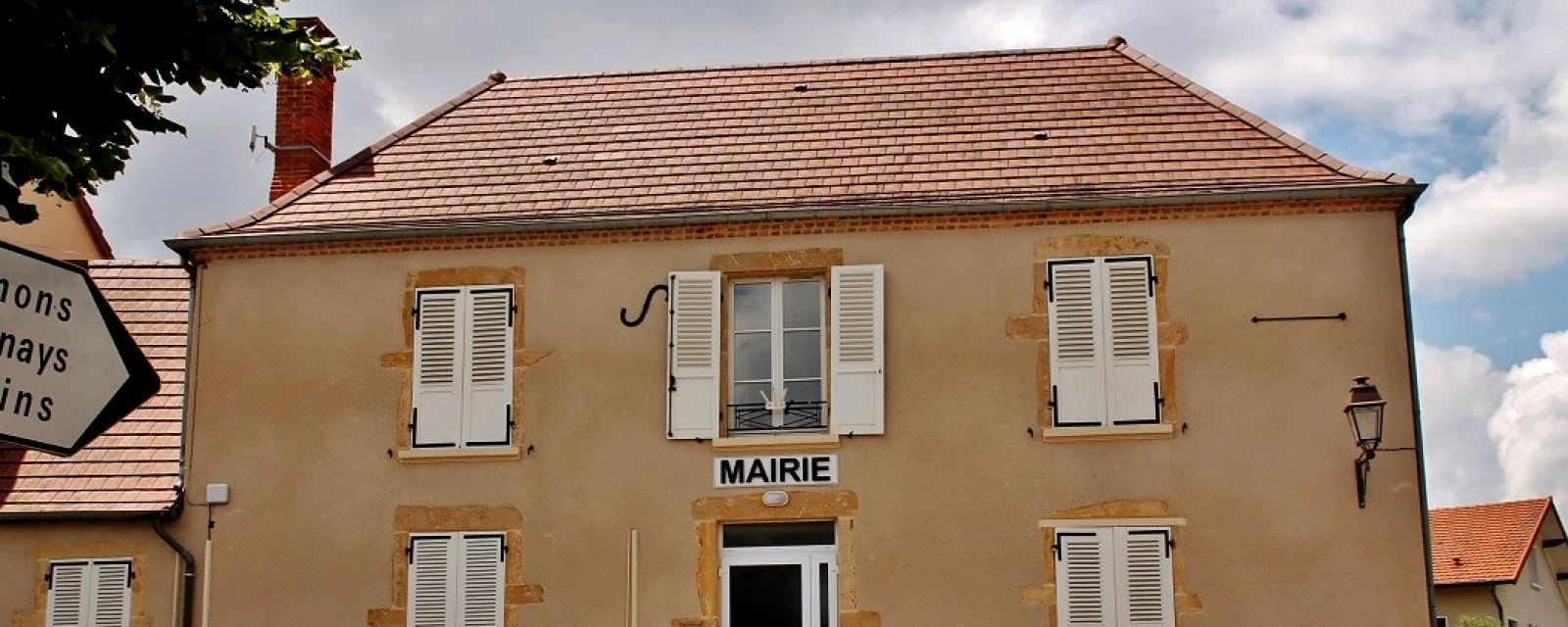 Vue de Bourg-le-Comte, Saône-et-Loire