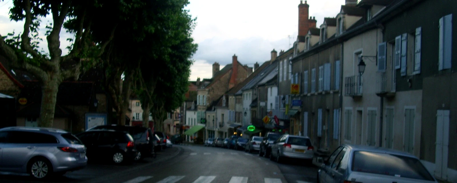Vue de Buxy, Saône-et-Loire