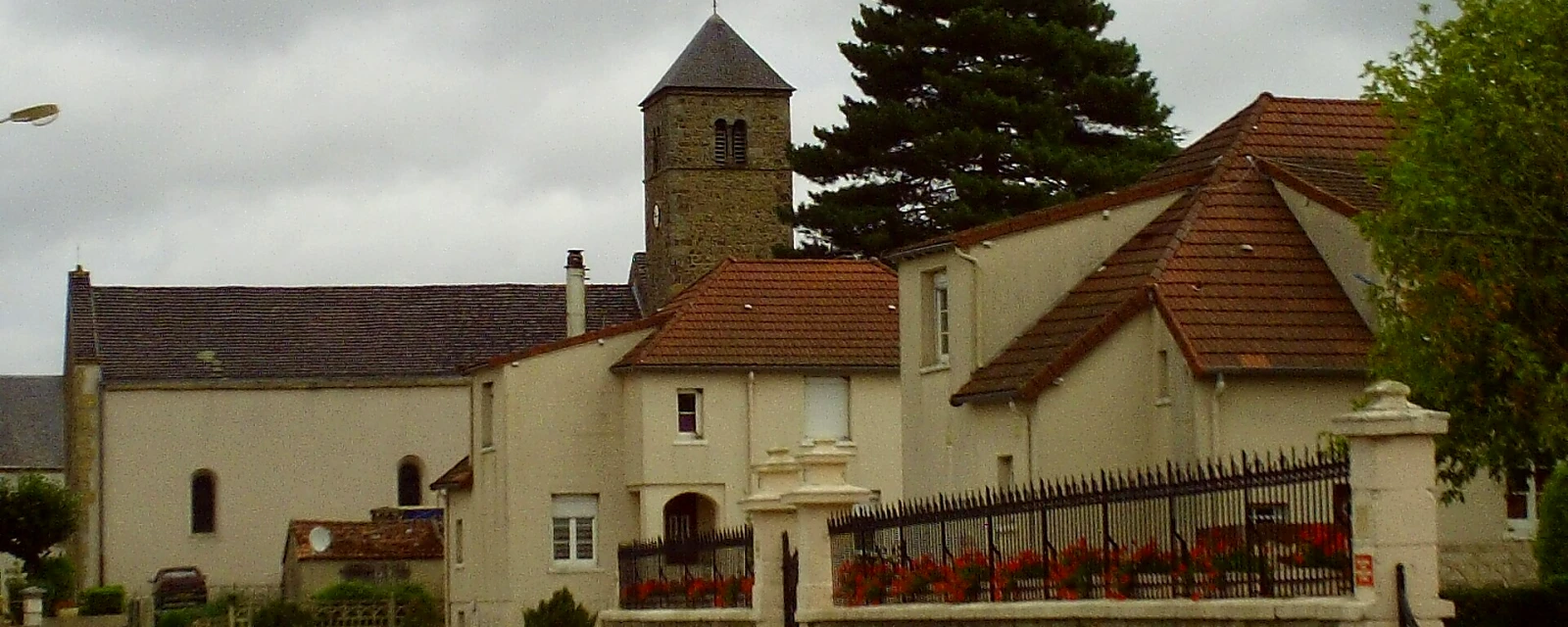 Vue de Chalmoux, Saône-et-Loire