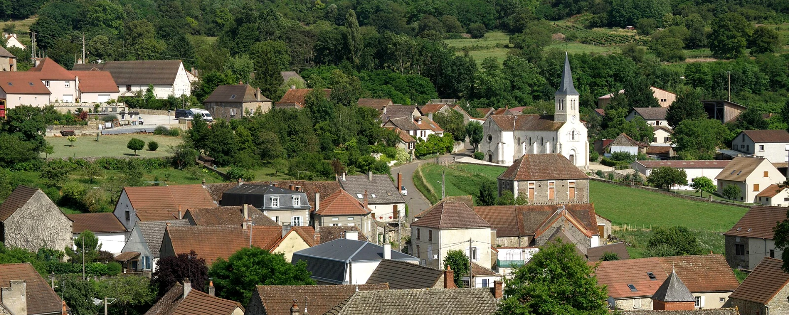 Vue de Change, Saône-et-Loire