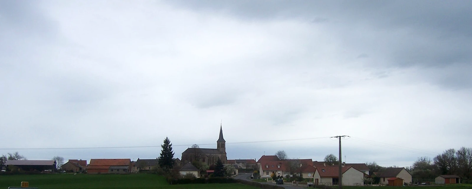 Vue de La Chapelle-au-Mans, Saône-et-Loire