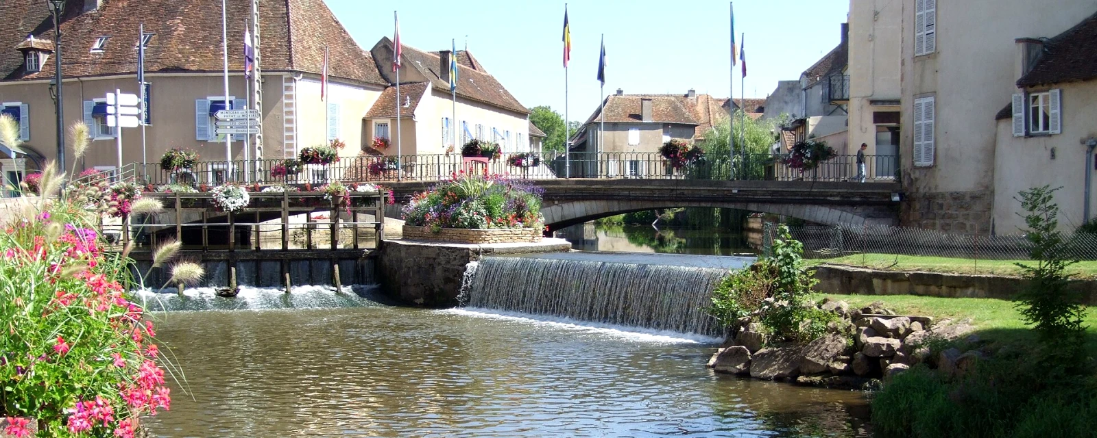 Vue de Charolles, Saône-et-Loire