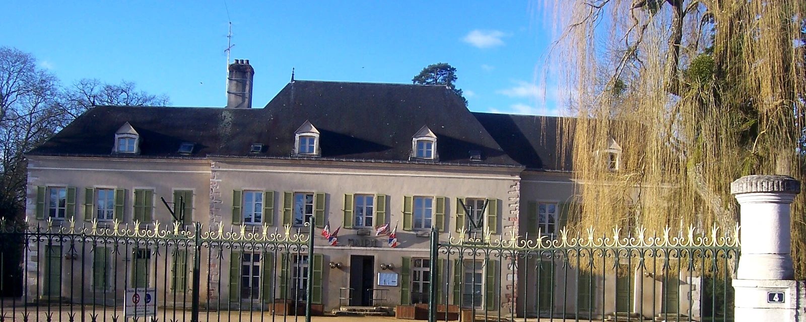 Vue de Châtenoy-en-Bresse, Saône-et-Loire