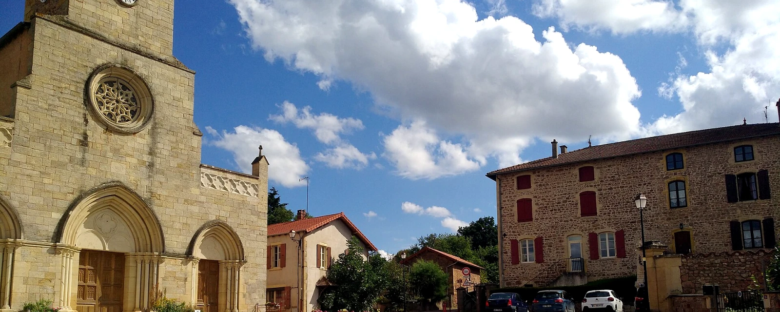 Vue de Coublanc, Saône-et-Loire