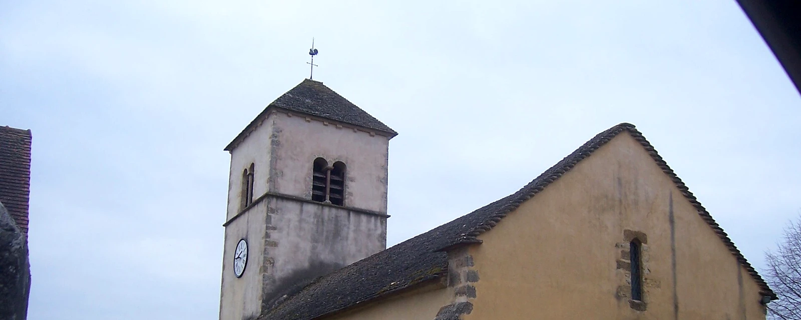 Vue de Curtil-sous-Burnand, Saône-et-Loire