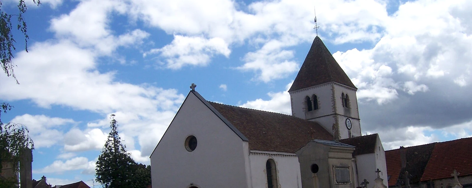 Vue de Damerey, Saône-et-Loire