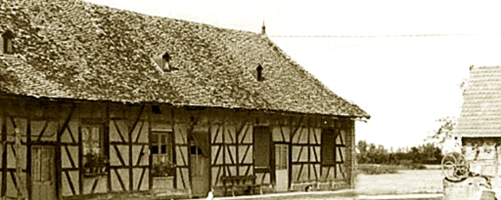 Vue de Dampierre-en-Bresse, Saône-et-Loire