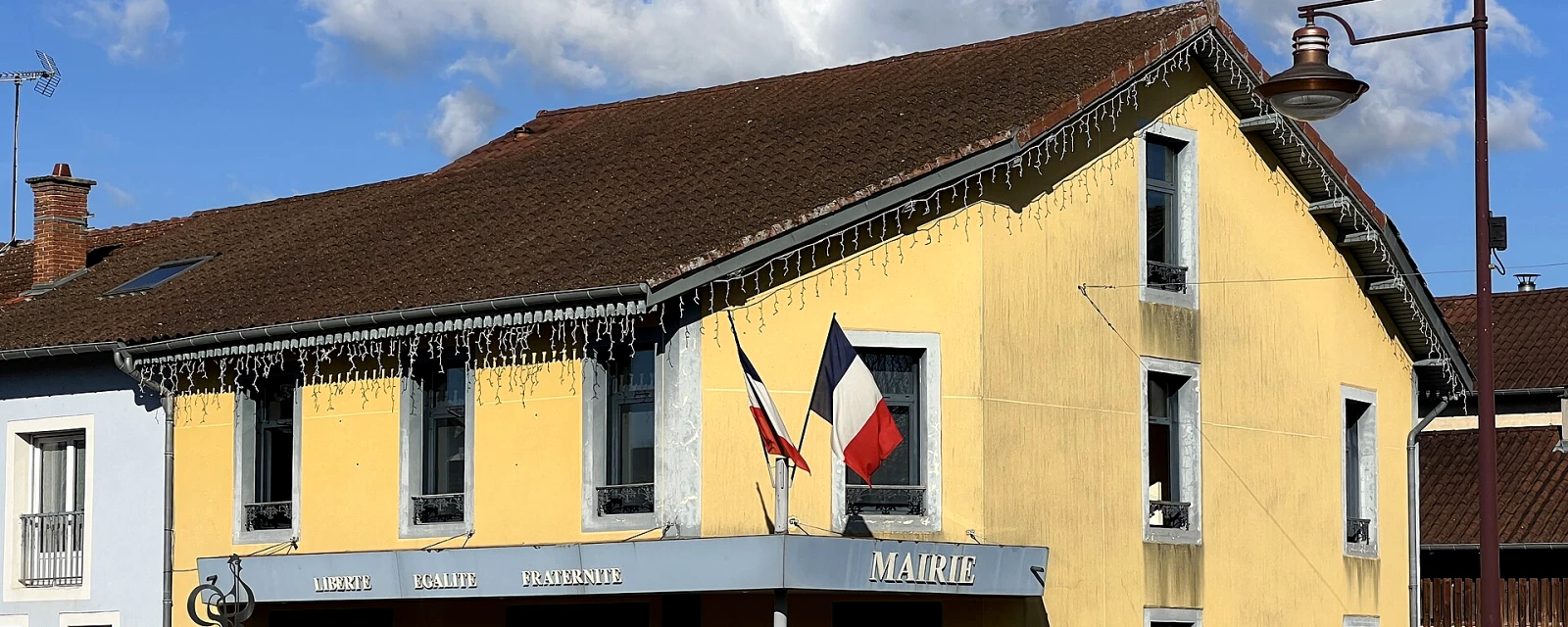 Vue de Dommartin-lès-Cuiseaux, Saône-et-Loire