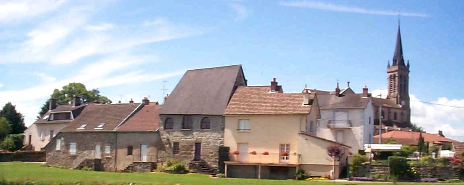 Vue de Étang-sur-Arroux, Saône-et-Loire