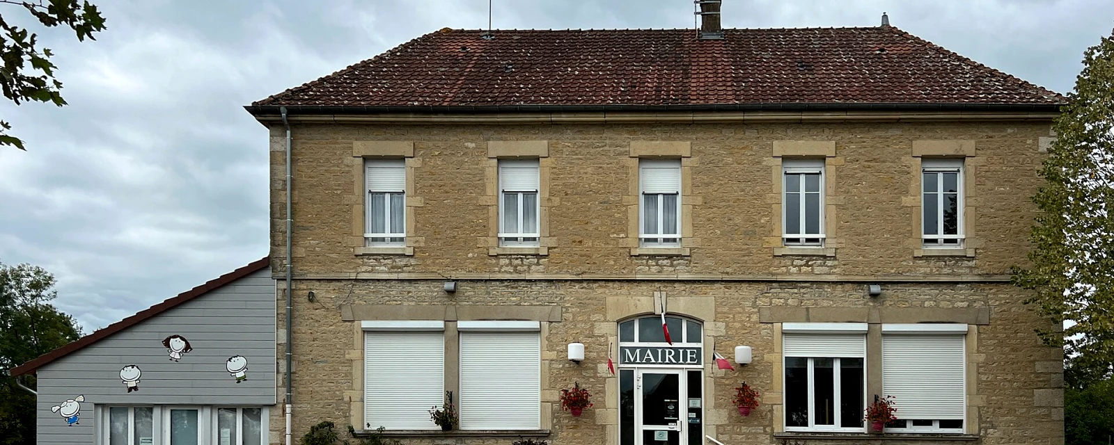 Vue de Frangy-en-Bresse, Saône-et-Loire