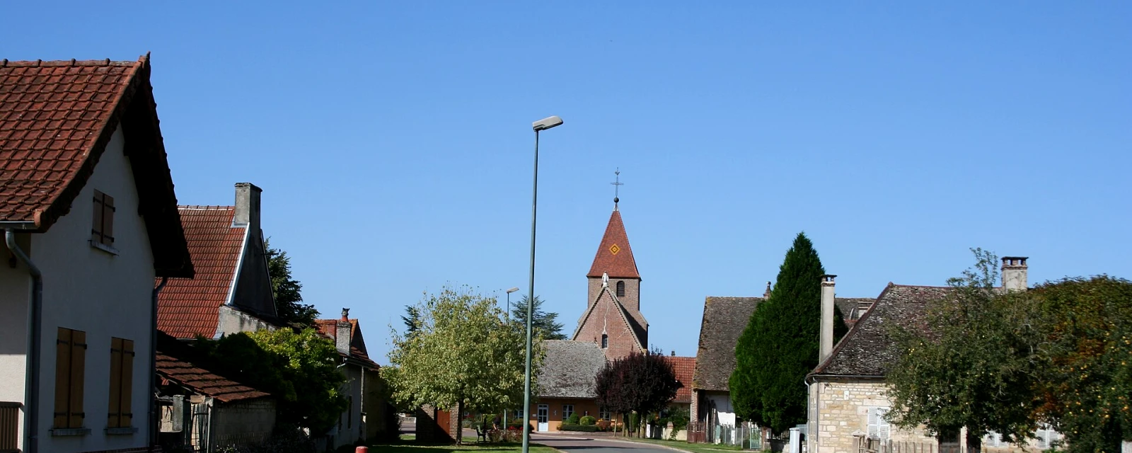Vue de Fretterans, Saône-et-Loire