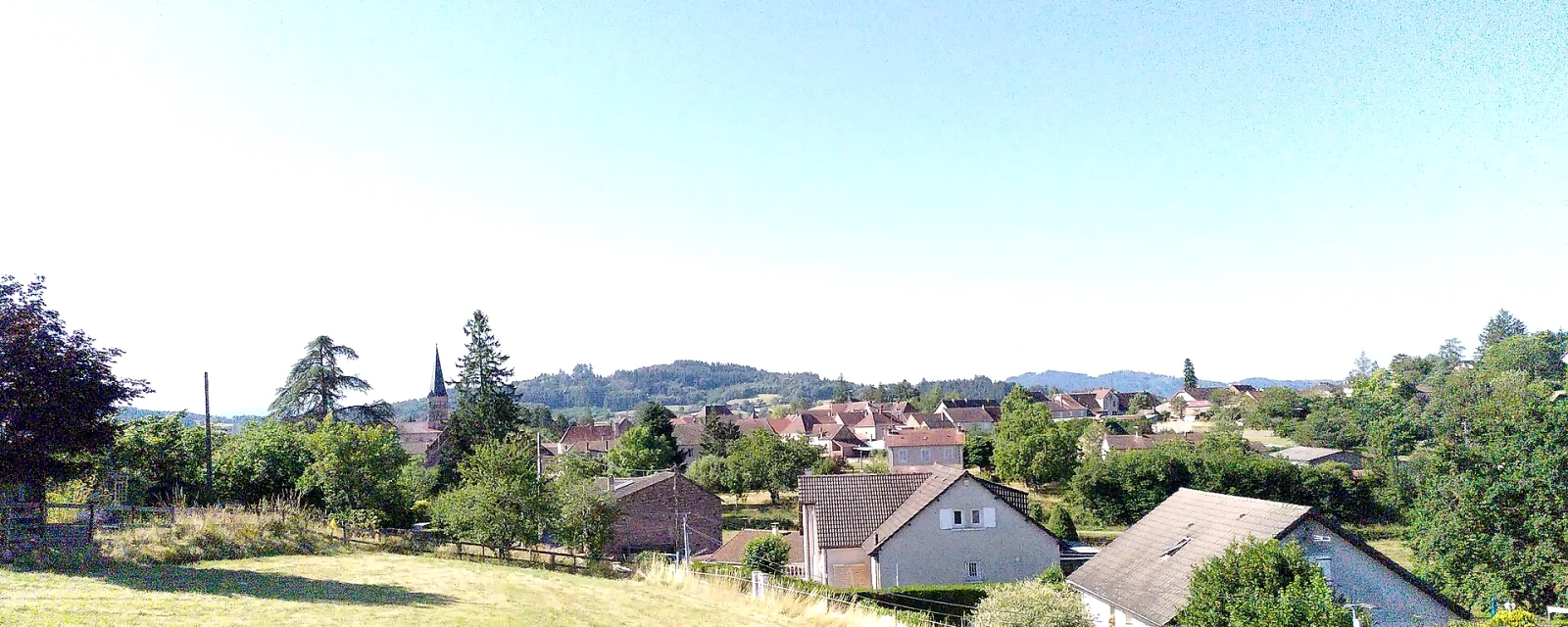 Vue de Gibles, Saône-et-Loire