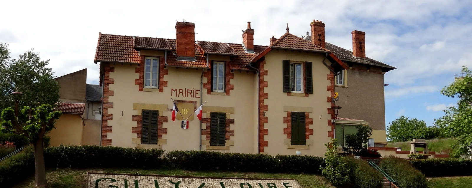 Vue de Gilly-sur-Loire, Saône-et-Loire