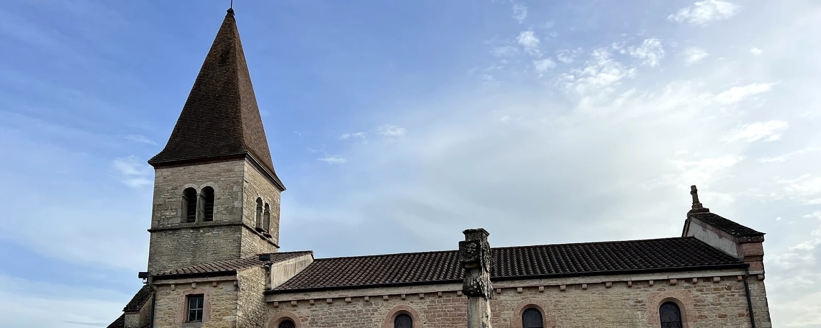 Vue de Huilly-sur-Seille, Saône-et-Loire
