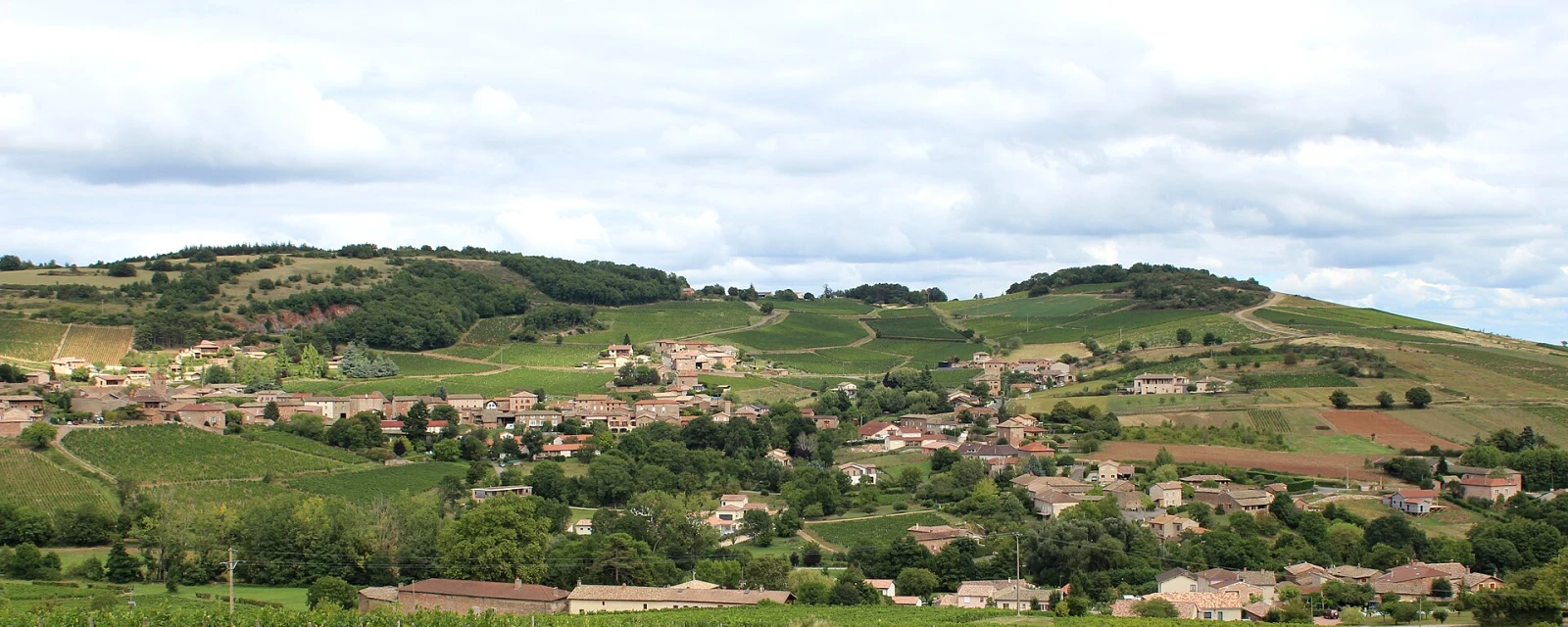 Vue de Leynes, Saône-et-Loire