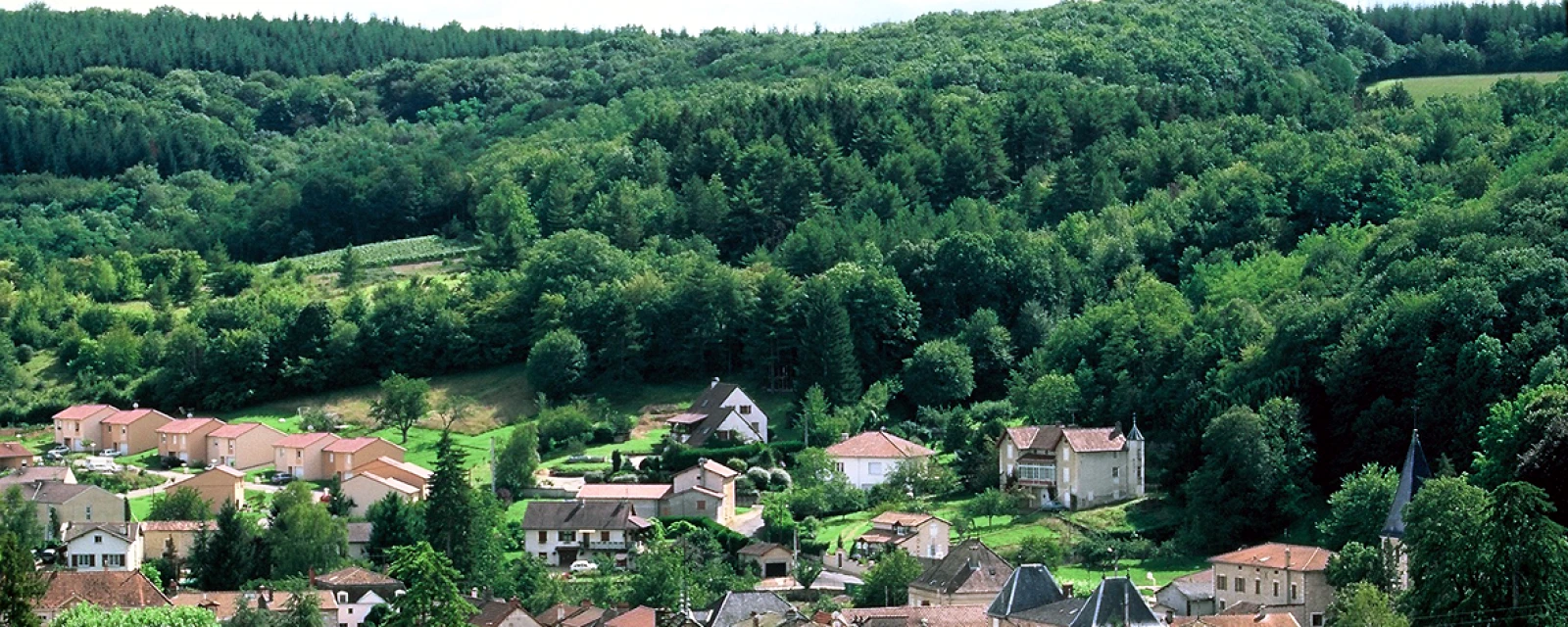 Vue de Lugny, Saône-et-Loire