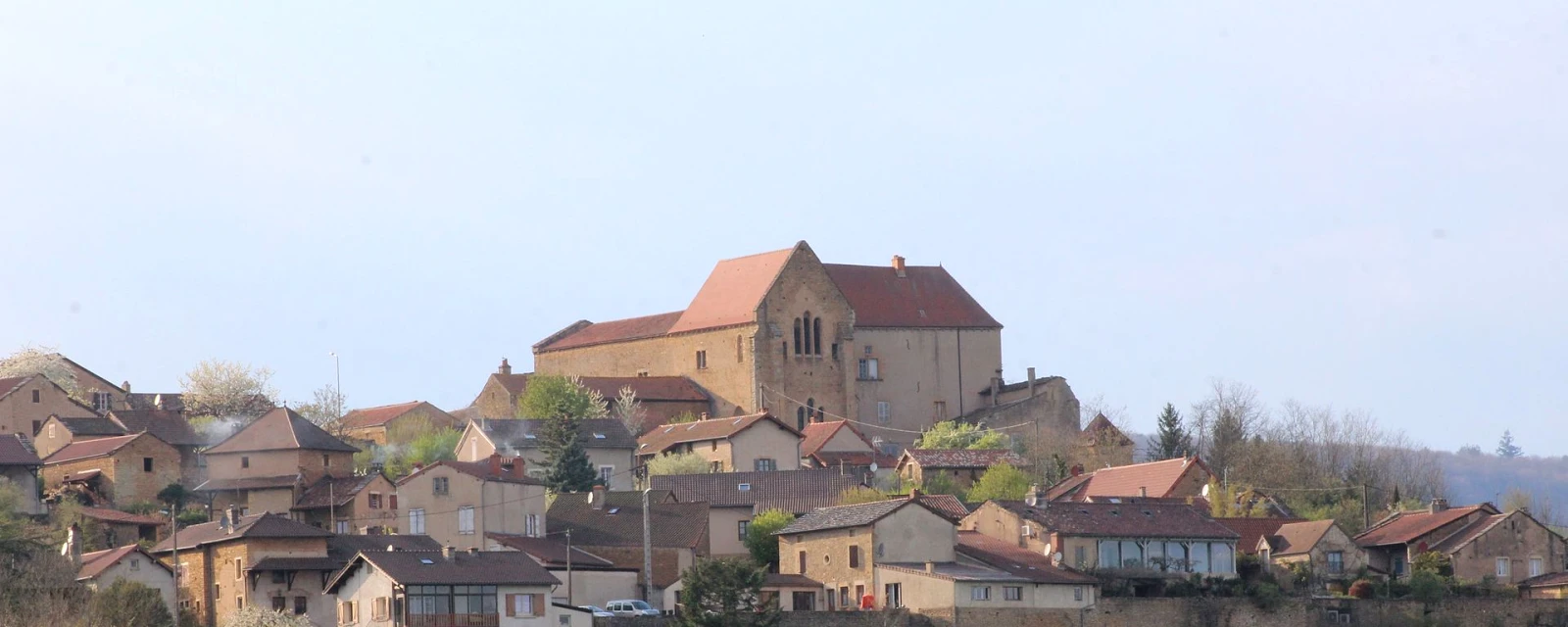 Vue de Mazille, Saône-et-Loire