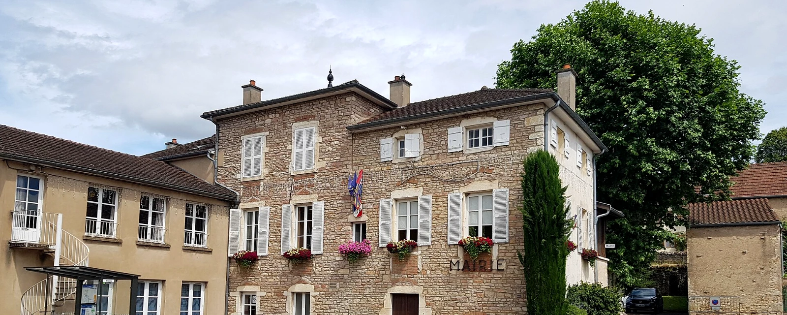 Vue de Mellecey, Saône-et-Loire