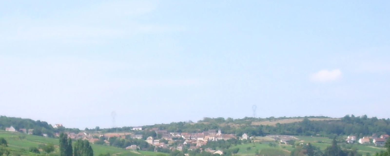 Vue de Montagny-lès-Buxy, Saône-et-Loire