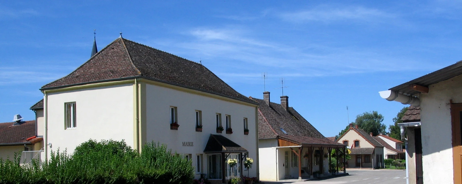 Vue de Montret, Saône-et-Loire