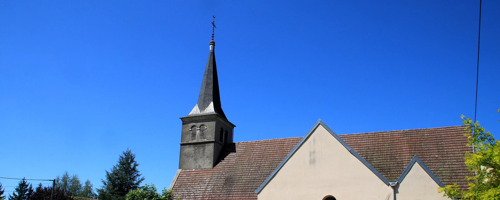 Vue de Mouthier-en-Bresse, Saône-et-Loire