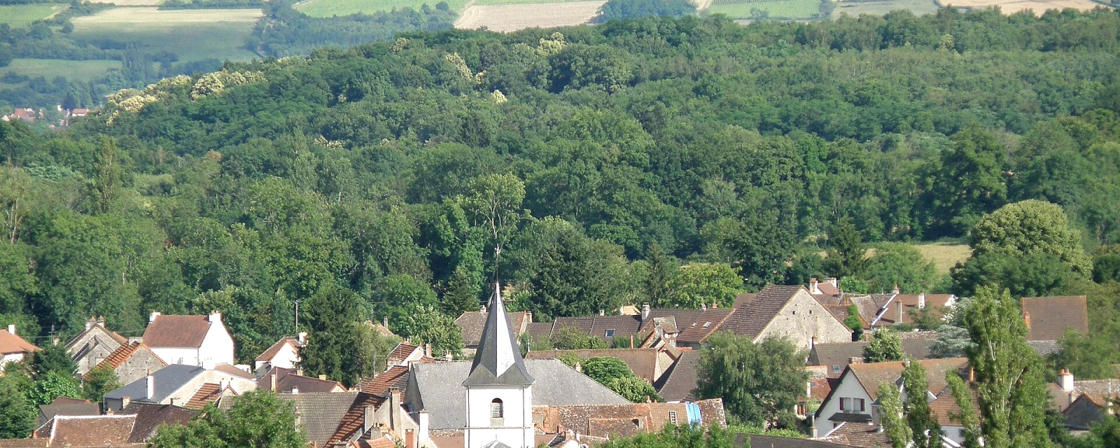 Vue de Paris-l'Hôpital, Saône-et-Loire