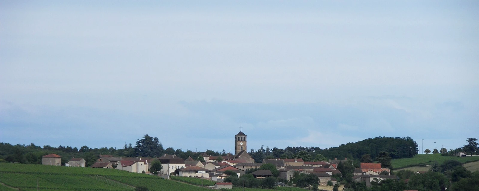 Vue de Péronne, Saône-et-Loire