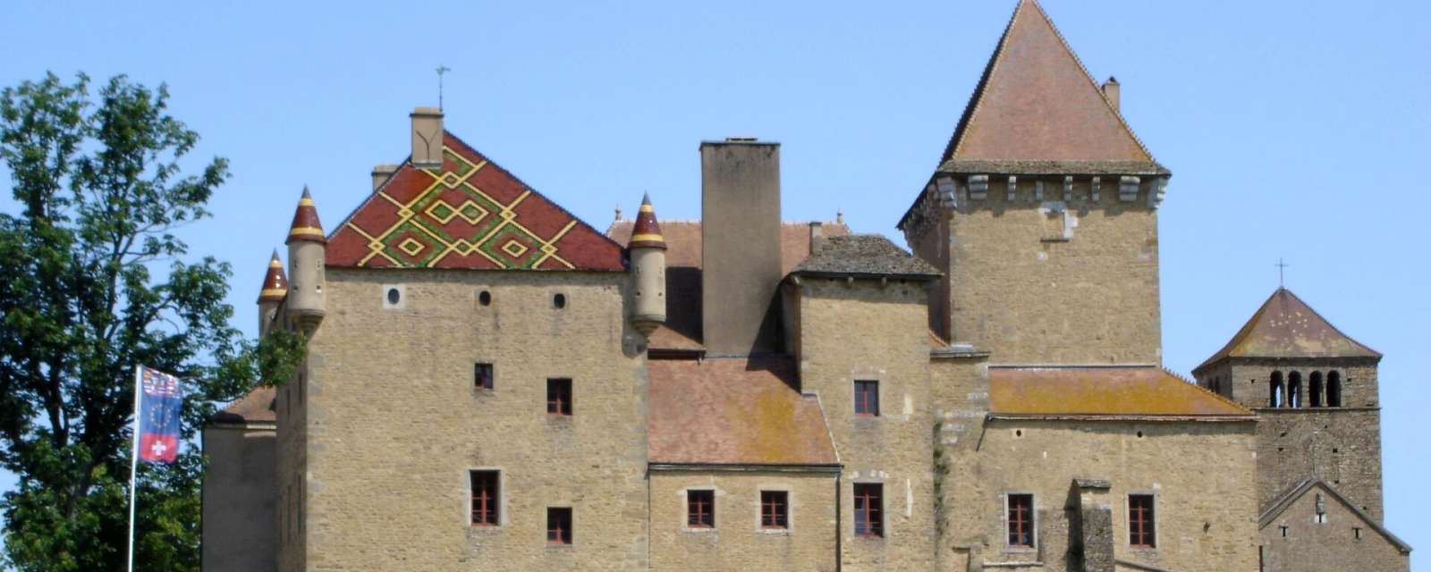 Vue de Pierreclos, Saône-et-Loire