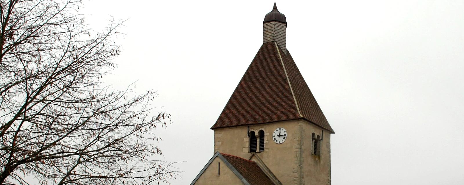 Vue de Pourlans, Saône-et-Loire