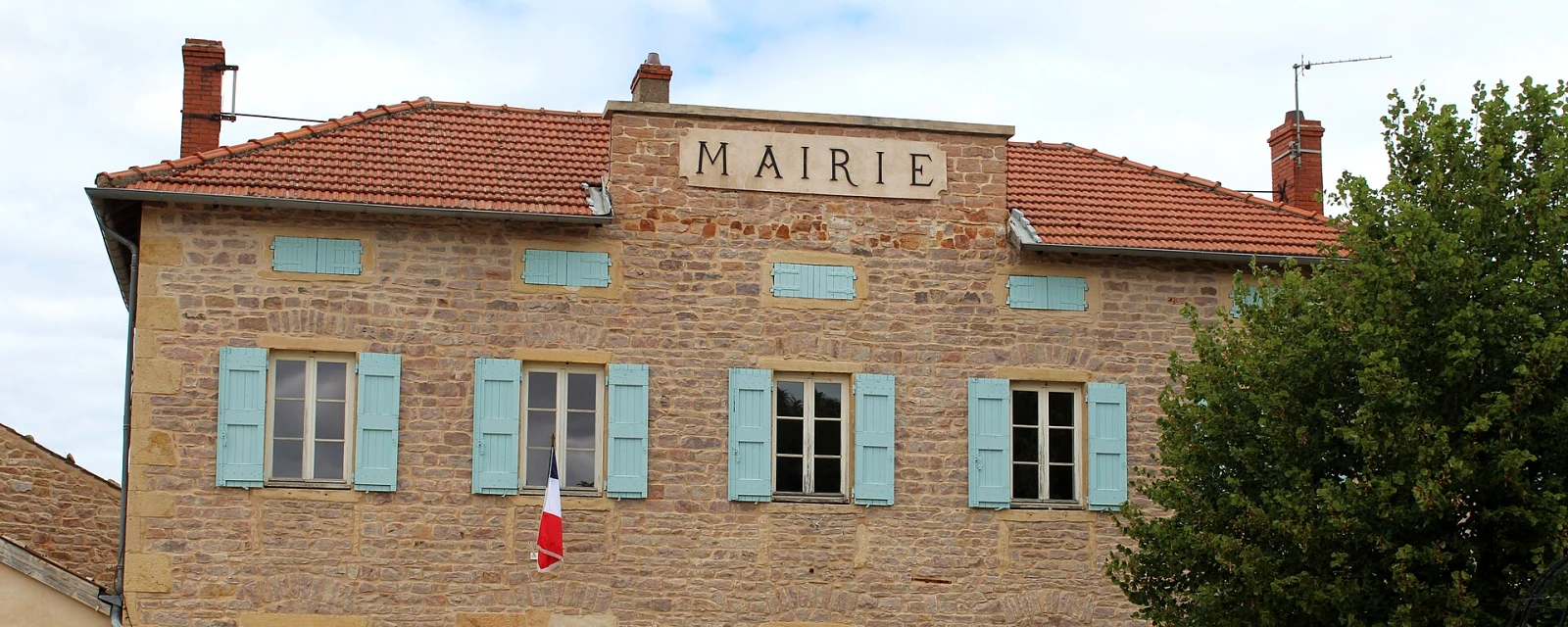 Vue de Saint-Amour-Bellevue, Saône-et-Loire