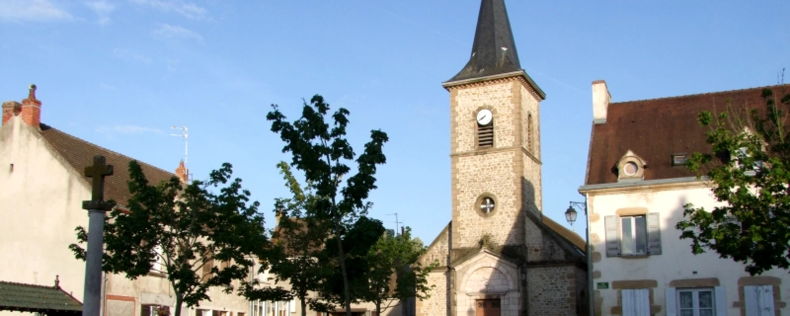 Vue de Saint-Bérain-sur-Dheune, Saône-et-Loire