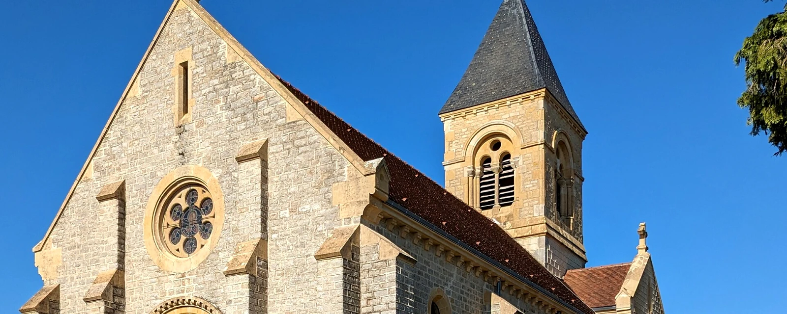 Vue de Saint-Bonnet-de-Vieille-Vigne, Saône-et-Loire