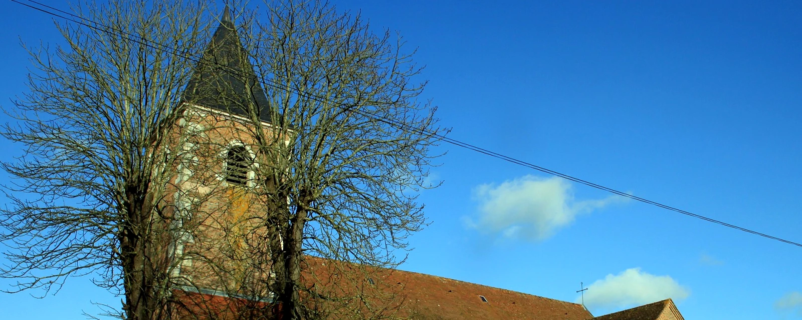 Vue de Saint-Bonnet-en-Bresse, Saône-et-Loire