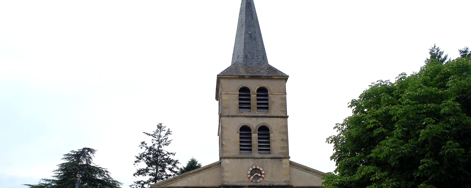 Vue de Saint-Christophe-en-Brionnais, Saône-et-Loire