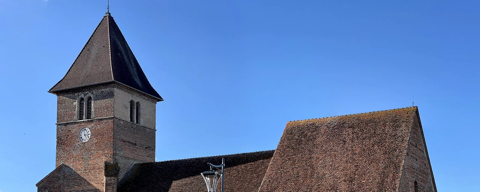 Vue de Sainte-Croix-en-Bresse, Saône-et-Loire