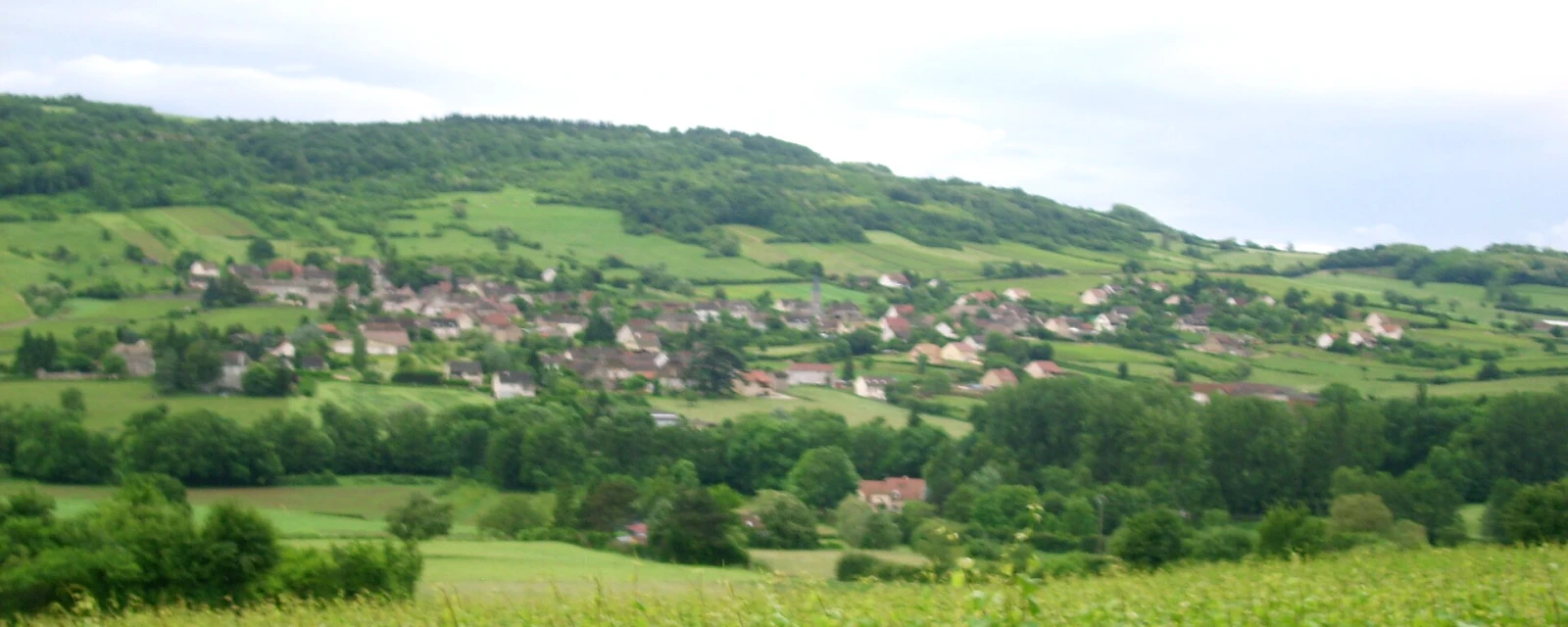 Vue de Saint-Denis-de-Vaux, Saône-et-Loire