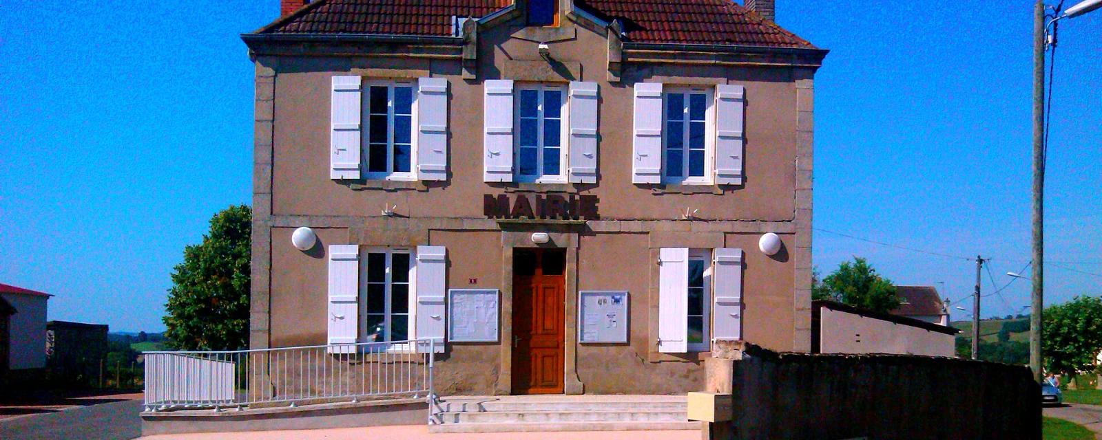 Vue de Saint-Jean-de-Trézy, Saône-et-Loire