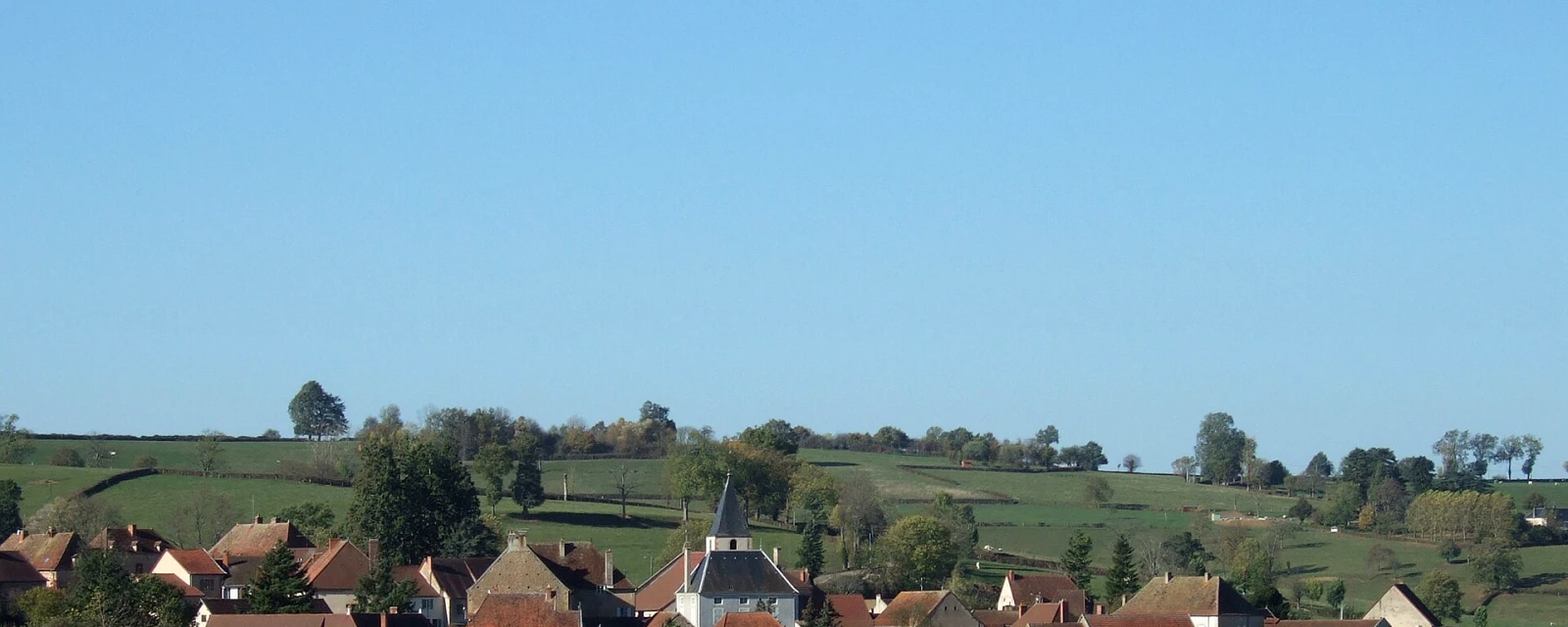 Vue de Saint-Julien-de-Civry, Saône-et-Loire