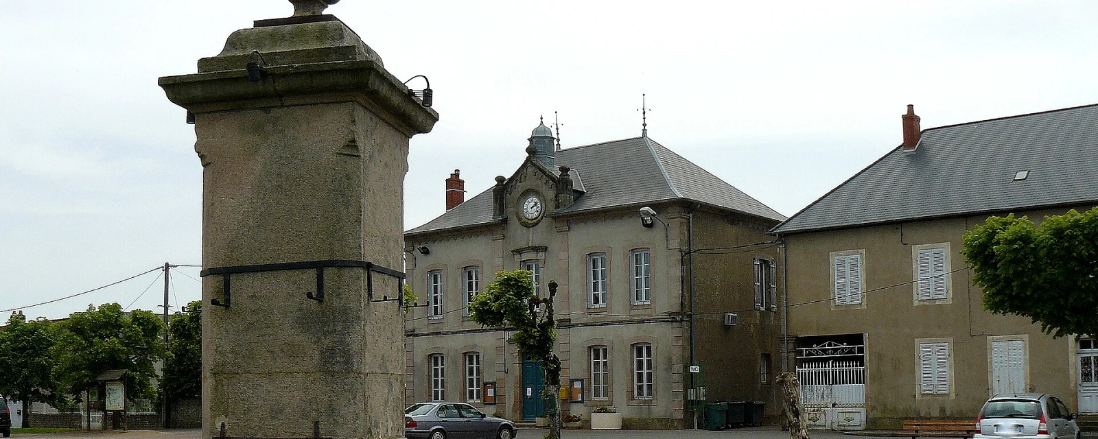Vue de Saint-Léger-sous-Beuvray, Saône-et-Loire