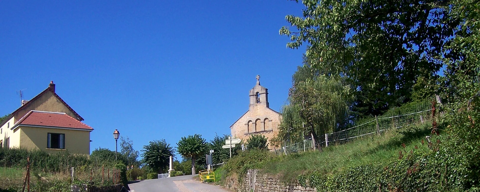 Vue de Saint-Maurice-lès-Couches, Saône-et-Loire