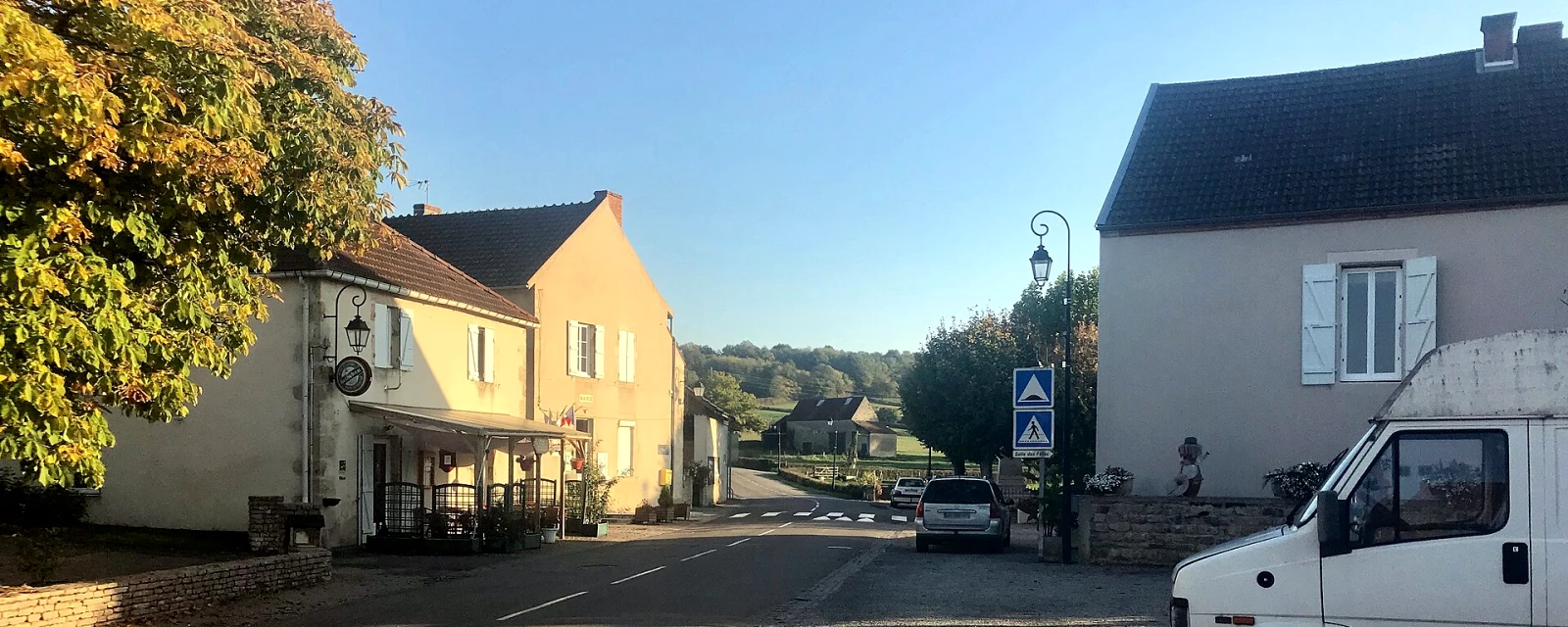Vue de Saint-Romain-sous-Gourdon, Saône-et-Loire