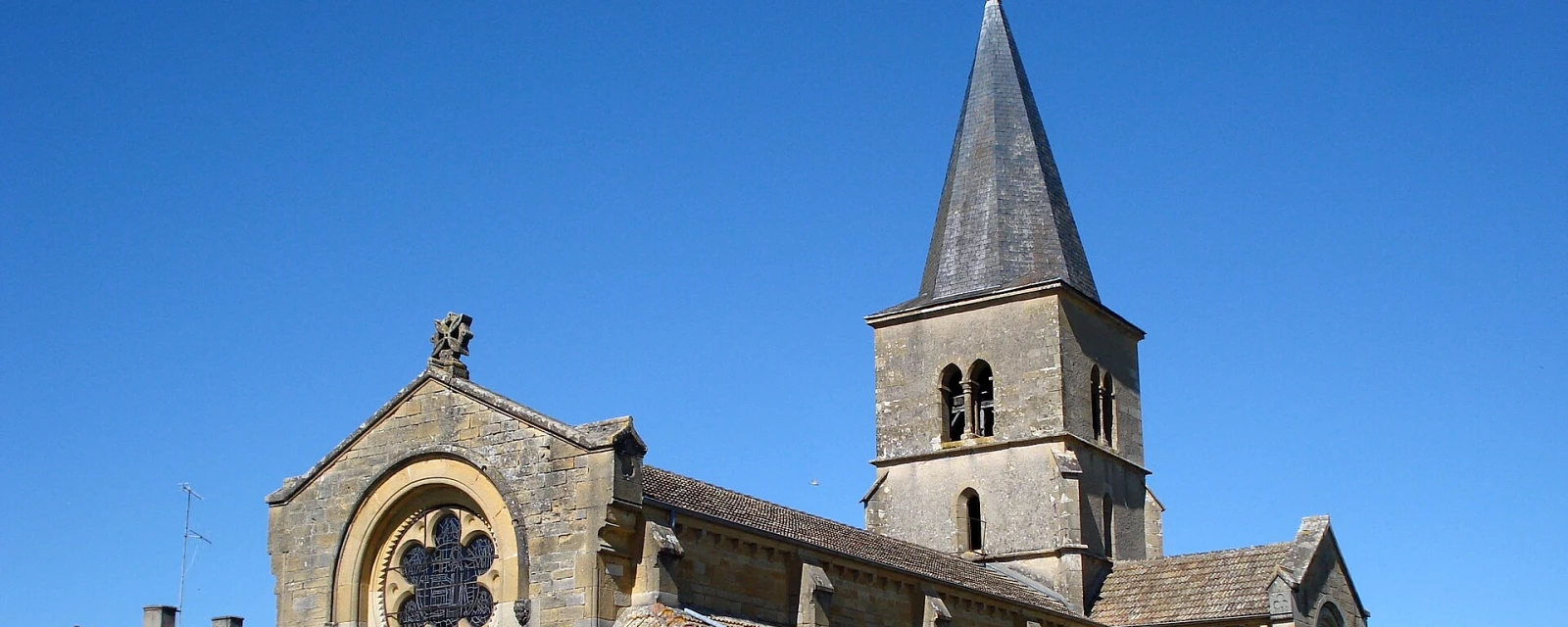 Vue de Saint-Vincent-Bragny, Saône-et-Loire