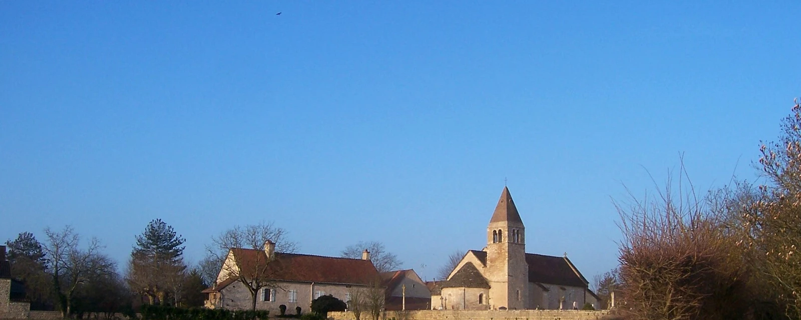 Vue de Santilly, Saône-et-Loire
